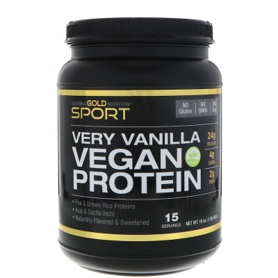  California Gold Nutrition Vegan protein 454 .