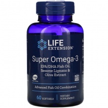  Life Extension Super Omega 3 60 