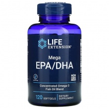  Life Extension Mega EPA/DHA 120 
