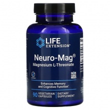  Life Extension Neuro-Mag Magnesium l-Threonate 90 