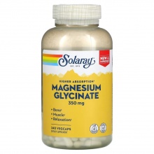  Solaray Magnesium Glycinate 350  240 
