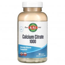  Innovative Quality KAL Calcium Citrate 1000  180 