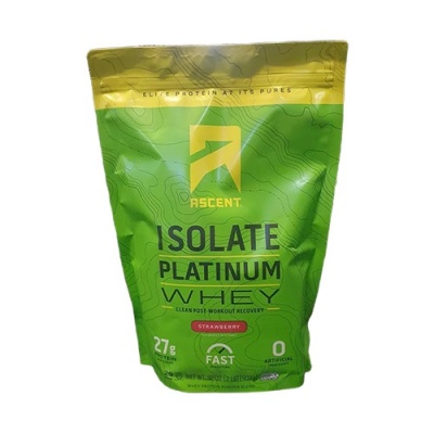  Ascent Isolate Platinum Whey 907 