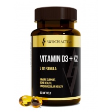  AWOCHACTIVE Vitamin D3 + K2 200  60 